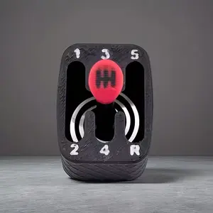 Simulation Manual Gear Shift Lever, Square Stress Relief Toy, Office Desk Accessory, Gift for Teens and Car Enthusiasts, Car or Office Use