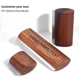 Customize Dog Brush for Shedding & Grooming Deshedding Tool for Short & Long Haired Dogs Dog Comb Various sizes Professional Hair Removal Non Slip Wooden Handle