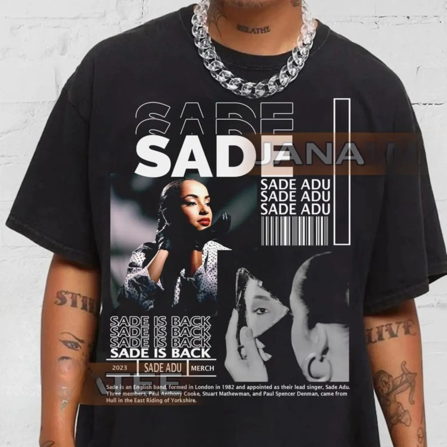 Limited Vintage Sade retro Shirt, Sade Adu Shirt Gift for Women