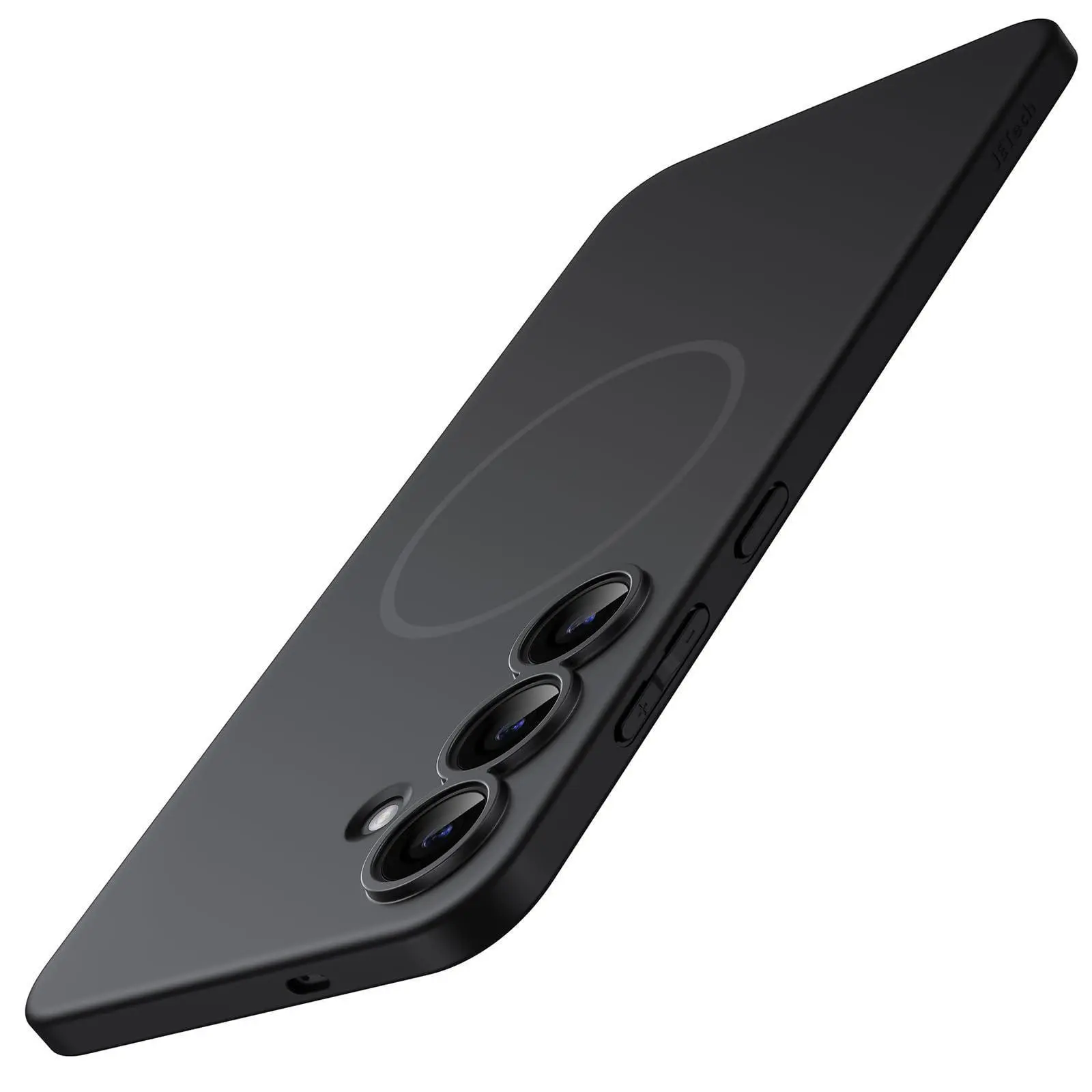 JETech Magnetic Slim Smartphone Case for Samsung Galaxy S25 Series, Portable Handheld Cellphone Cover, MagSafe-Compatible, Full Camera Lens Protection, Ultra-Thin Lightweight Matte Finish Wireless Minimalist Case