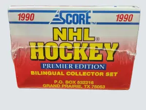 1990 Score NHL Hockey Premier Edition Bilingual Collector Set