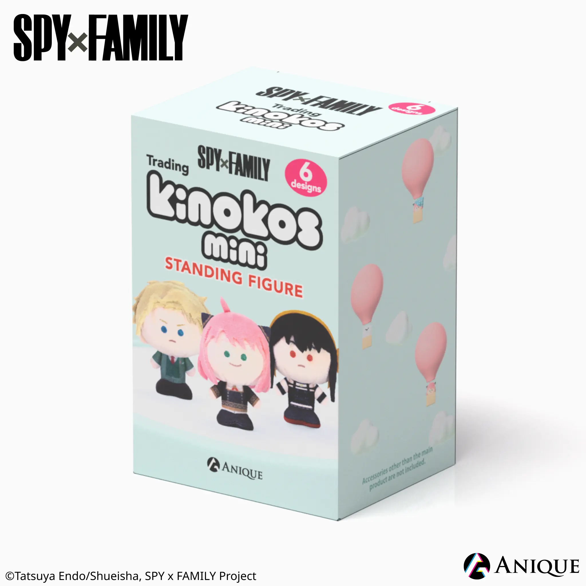 SPY x FAMILY Trading Kinokos Standing Plush Doll Mini – 7 cm (Single or Full Box)