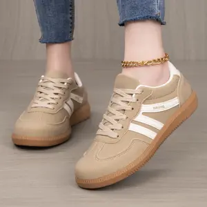 Women's Shoes 2026 Spring New Cross-Border Casual Shoes Versatile Lightweight Soft-Soled German Training Shoes Fashionable Comfortable Forrest Gump Shoes