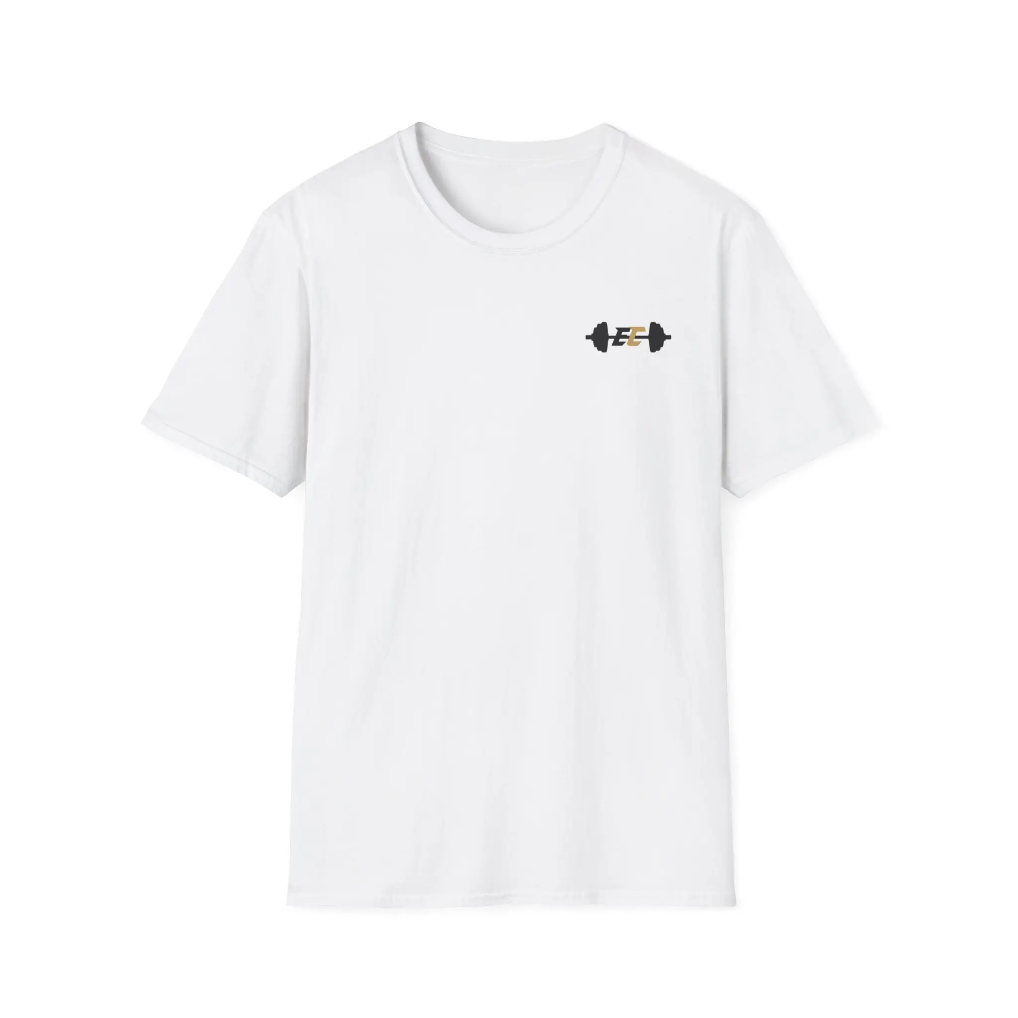 Barbell Lightning T-Shirt | Minimal Gym Weightlifting Fitness Shirt