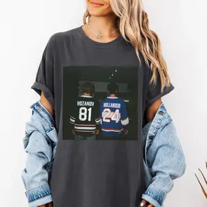 Vintage Hollander Rozanov Hockey  Shirt, Connor Storrie Rozanov, Ilya Rozanov Sweatshirt, Arkham Fans, Queer Hockey Fan Shirt