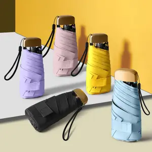 Portable Foldable Umbrella, Lightweight Waterproof Sunshade, Perfect Gift for Travel & Camping, Outdoor Use, Details May Vary, Portable Folding Umbrella