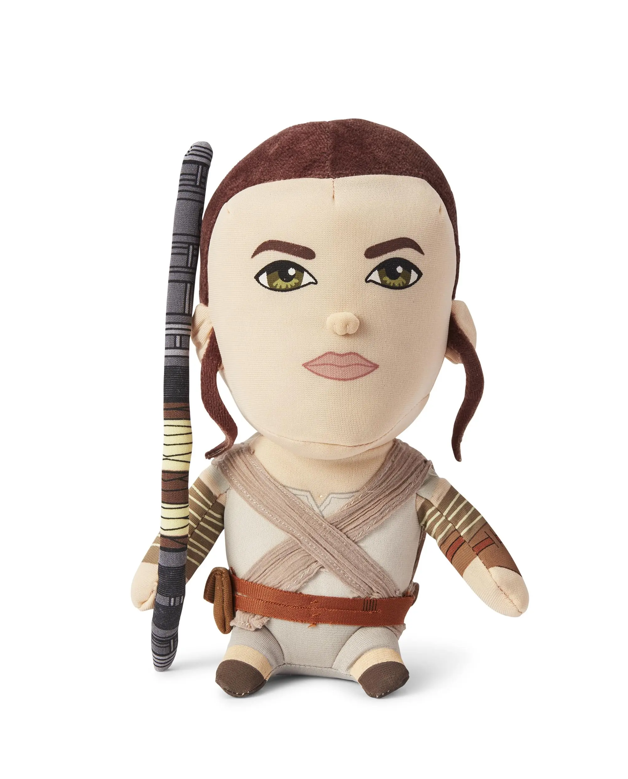 Star Wars Rey 9" Premium Talking Soft Adorable Stuffed Animal, Stuffed Toy for Ages 12+, 12 Years Above, Attention To Detail