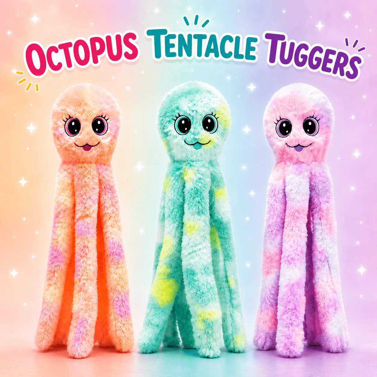 19" Octopus Tentacle Tugger Dog Toy