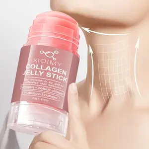 40g Vitamin E Collagen Neck Face Care Stick, Hydrating Moisturizing Non-Greasy, Easy Absorption, Gentle Non-Irritating, Suitable for All Skin Types