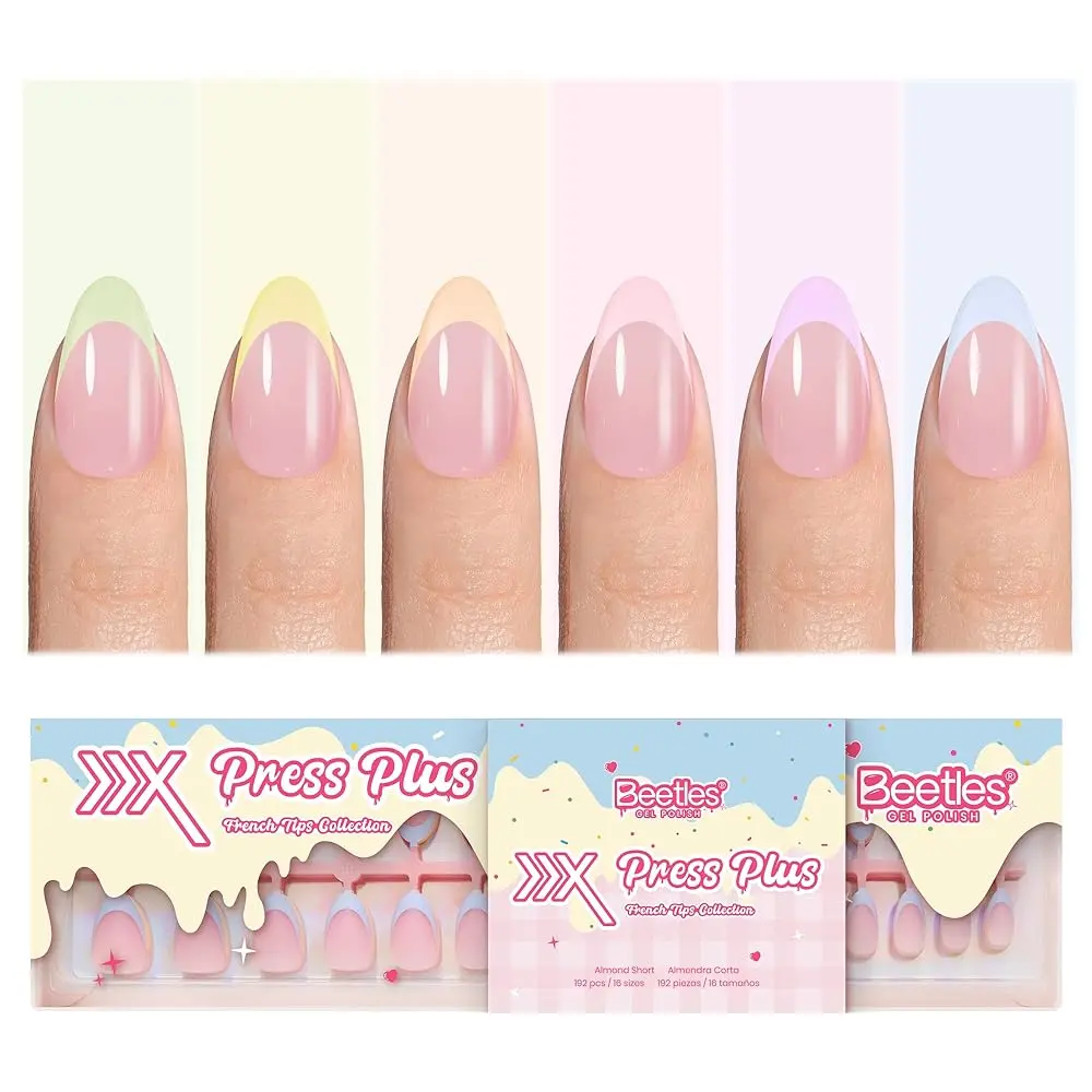 S-Almond-Sorbet French [Only Tips] 192Pcs