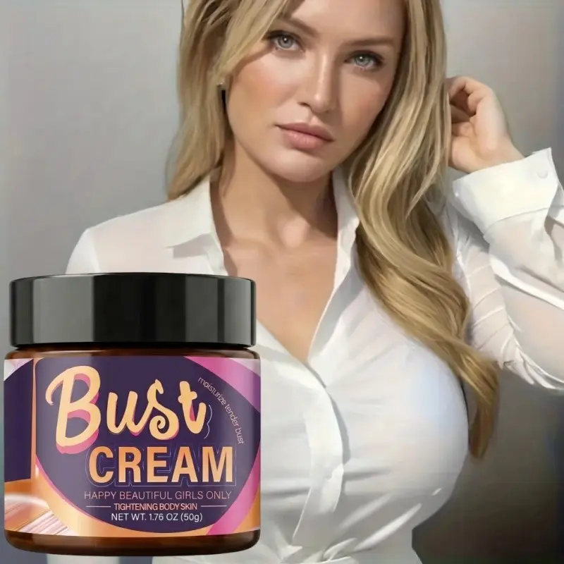 Breast Firming Cream, Bust Cream, Quick Moisturizing, Smooth Skin, Brighten Complexion, Hydrate, Tighten, Beautify, Gentle, 50g