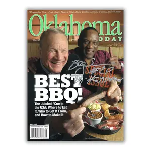 Autographed Oklahoma Today Magazine Billy Sims