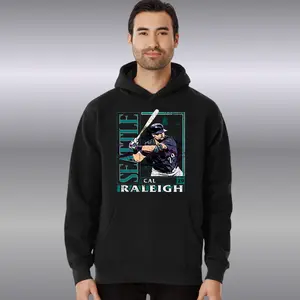 Cal Raleiiigh Graphic Sweatshirt, Must-Have Mariners Fan Gear, Perfect Gift for Seatttle Fans, Trending Us Streetwear, Game Day Shirt, Viral on Tiktok Pullover Crewneck Menswear