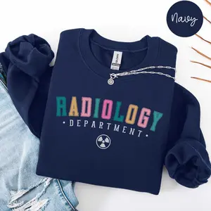 Radiology T-Shirt / Sweatshirt / Hoodie, Radiology Department shirt , RAD Tech tshirt, Xray Tech, X-ray Technologist Student, CT MRI Tech  Cotton Fabric