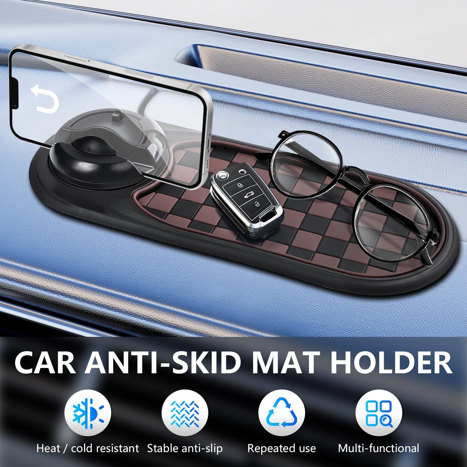 Unlock New Experience During Driving-Car Phone Holder with Anti-slip Pad Makes You Enjoy your Each Driving Travel-1 Unlock New Experience During Driving-Car Phone Holder with Anti-slip Pad Makes You Enjoy your Each Driving Travel-1