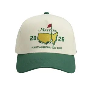 Masters Tournament 2026 Golf Cap, Augusta National Golf Club Hat, Embroidered Masters 2026 Hat, Classic Green & White Golf Dad Cap