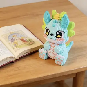 8134 Pieces Chinese Ethnic Dragon Youth Puzzle, Large Model Assembly Toy, DIY Handmade Decoration, Building Block Model, DIY Model Kit