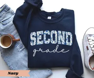 Second Grade Teacher TT-Shirt / Sweatshirt & Hoodie ,  Elementary School Teachers Bottom Clothes