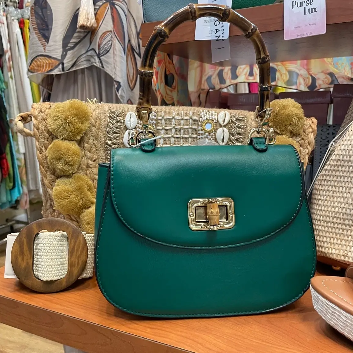 Bamboo Purse