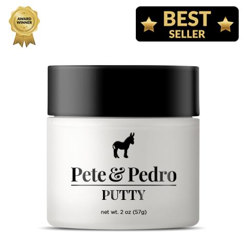 Hair Styling Putty - Strong Hold, Matte Finish, Low Shine Hair Clay For Men | Adds Volume, Texture, & Lift | Beeswax & Lanolin | Ideal for Hairstyling & Grooming Medium, Messy, & Shorter Hairstyles, 2 oz. Hair Styling Putty - Strong Hold, Matte Finish, Low Shine Hair Clay For Men | Adds Volume, Texture, & Lift | Beeswax & Lanolin | Ideal for Hairstyling & Grooming Medium, Messy, & Shorter Hairstyles, 2 oz.
