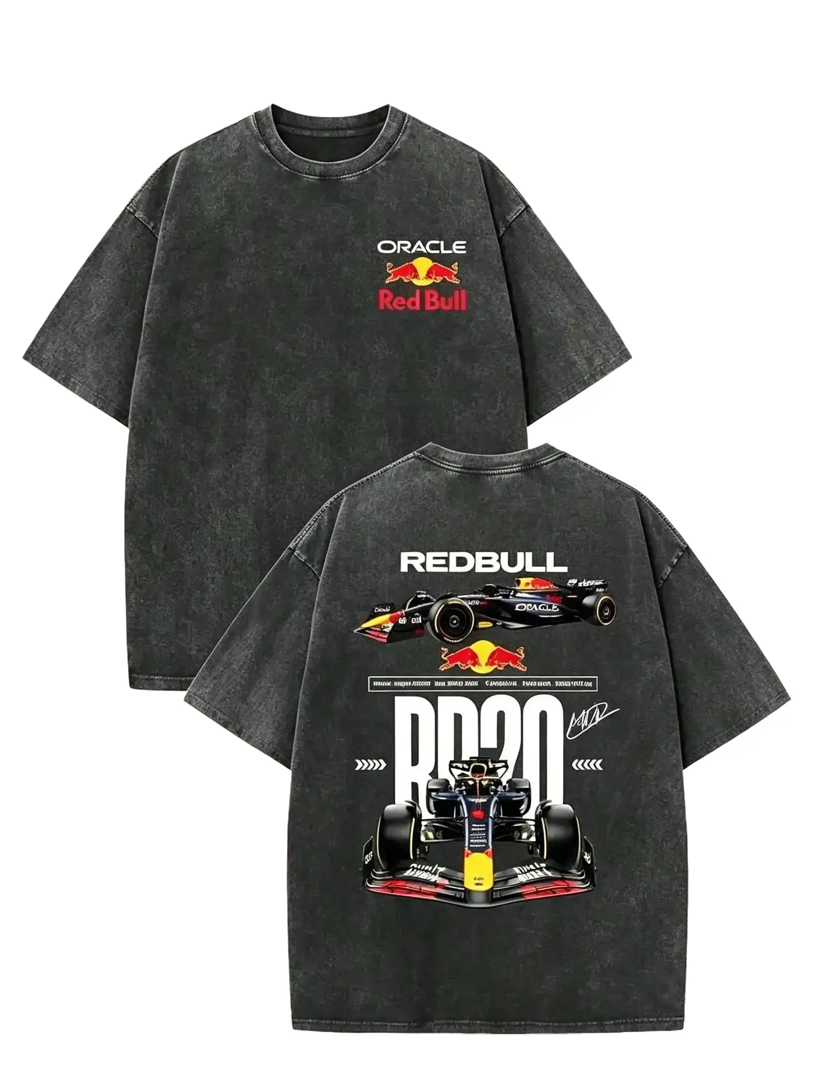 [AFS]Vintage Washed Double-Sided Racing Graphic Tee|Unisex Crew Neck Cotton Tshirt,Starboy Casual Streetwear,unisex racing play classic car show, muscle car guy meet part lover,casual regular fit car merch,high-performance equipment tee,dirt bike fan gift