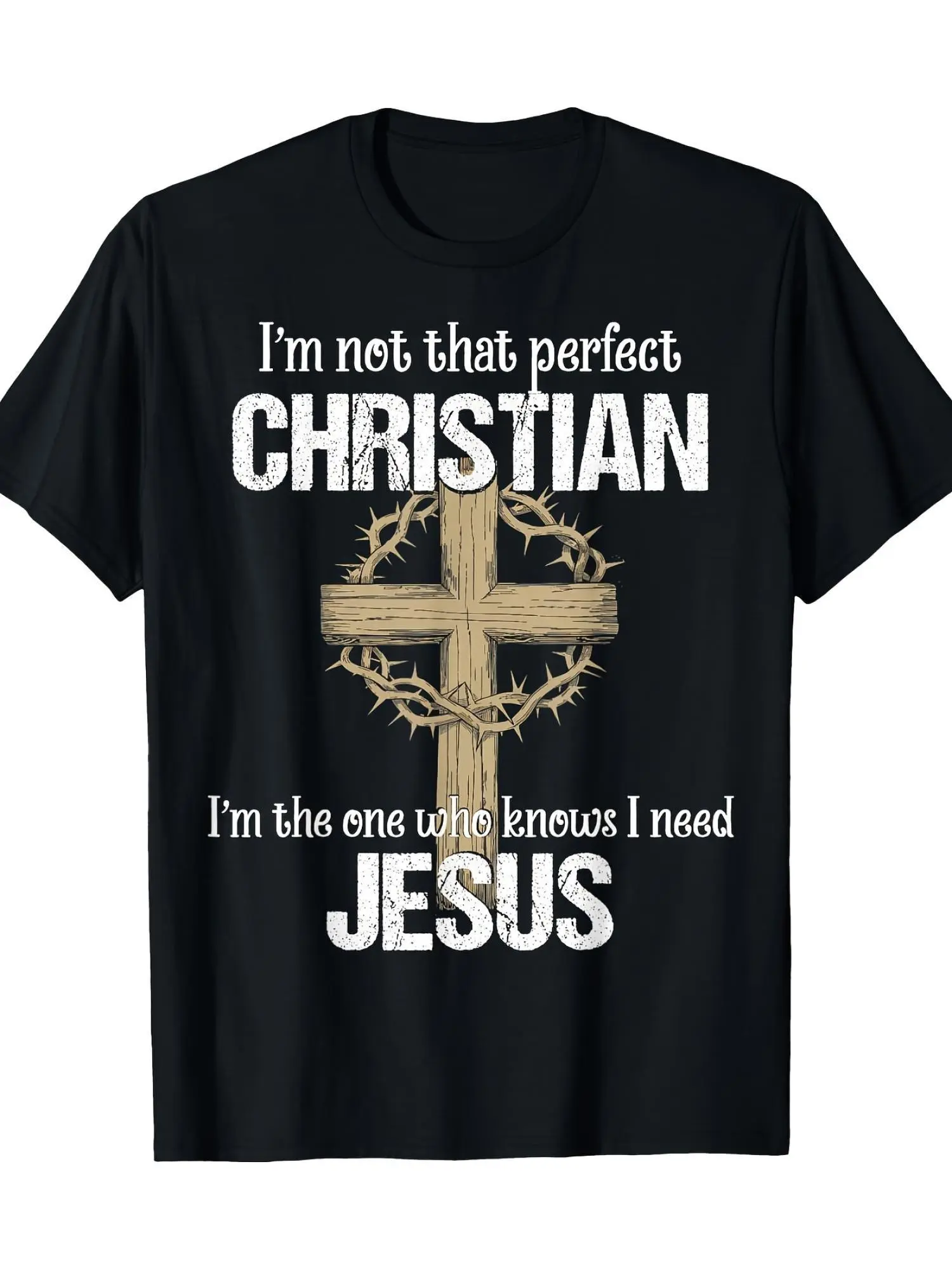 Plus Size, _I'm Not That Perfect_ Christian Patter