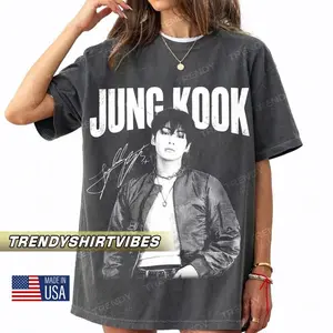 Jungkook Shirt: Arirang Tour Merch - Vintage Style Tee