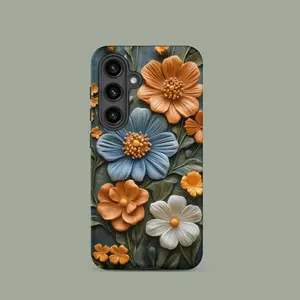 Flowers 3D clay – Ninja Case™ for Samsung