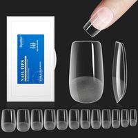 504Pcs Pre Filed Half Matte Short Square