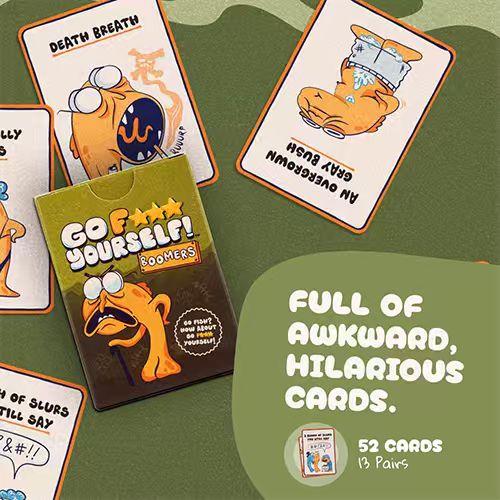 Prank Card Game - A hilarious party game and team game suitable for 3-10 players.