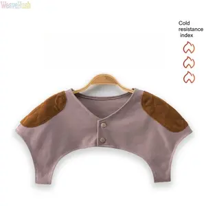 German Velvet Warm Shoulder Shawl for Spring & Summer, Cold-Proof Sleep Vest for Pregnant Women, Confinement Care & Middle-Aged & Elderly Users, Soft Cozy Cervical Collar Shoulder Protector, Breathable Lightweight Wrap for Night Sleep, Daily Rest & Should