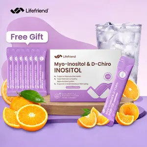 [Buy 1 Inositol get 7 sticks Free] Lifefriend Hormone Balance Drink Mix Calamansi Flavor - World Cup 2026 Fan Essentials - Calm Support Formula, Inositol Powder with Myo-Inositol + D-Chiro 40:1 Ratio, Vitamin D, Folate, Cycle Support, Energy & Mood