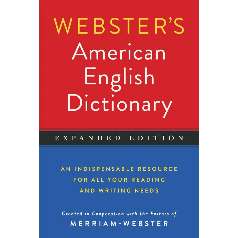 USED-Webster's American English Dictionary, Expanded Edition by Editors of Merriam-Webster (Paperback)