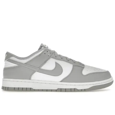 Nike Men's Dunk Low White Light Smoke Grey, from StockX