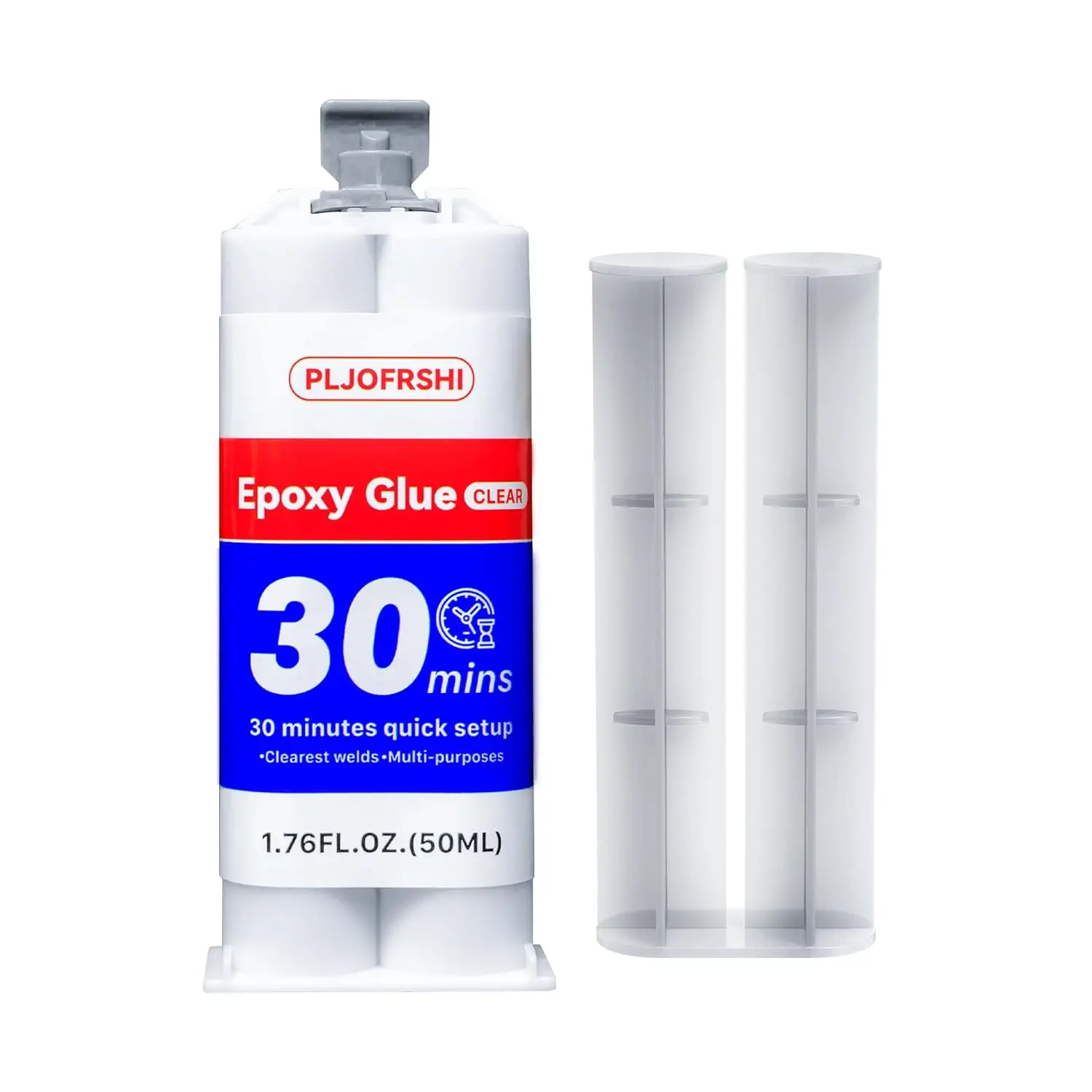 Clear ab Epoxy Glue ,Multipurpose epoxy resin adhesive for repairing plastic, metal, ceramics, wood,Fishing rods etc,It is The best waterproof plastic welding repair glue(1)