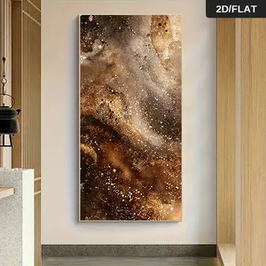 1Pcs Modern Abstract Gold Ink Splash Art Canvas Painting Unframed Wall Decor for Living Room Bedroom Minimalist Luxury Home Decorative Wall Art Wall Art