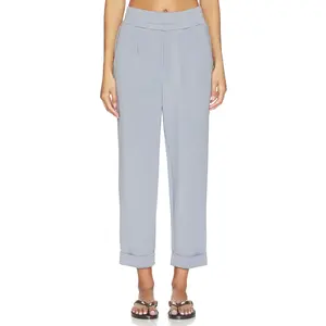 Varley The Rolled Cuff Pant in Wind Blue