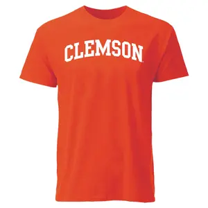 Clemson University Cross Classic T-Shirt (Orange)