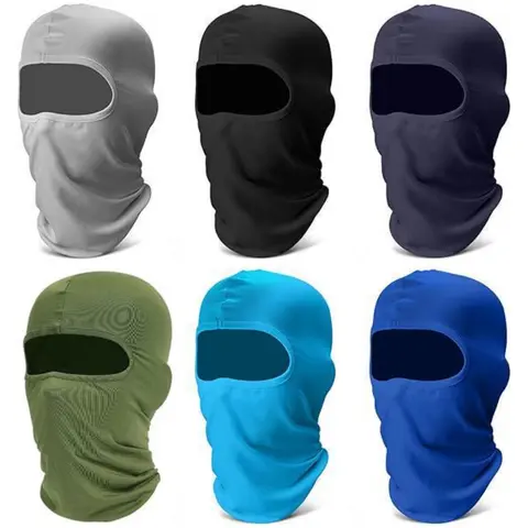 6 Pack Balaclava Ski Face Mask: Cooling Neck Gaiter Full Head Mask Face Cover