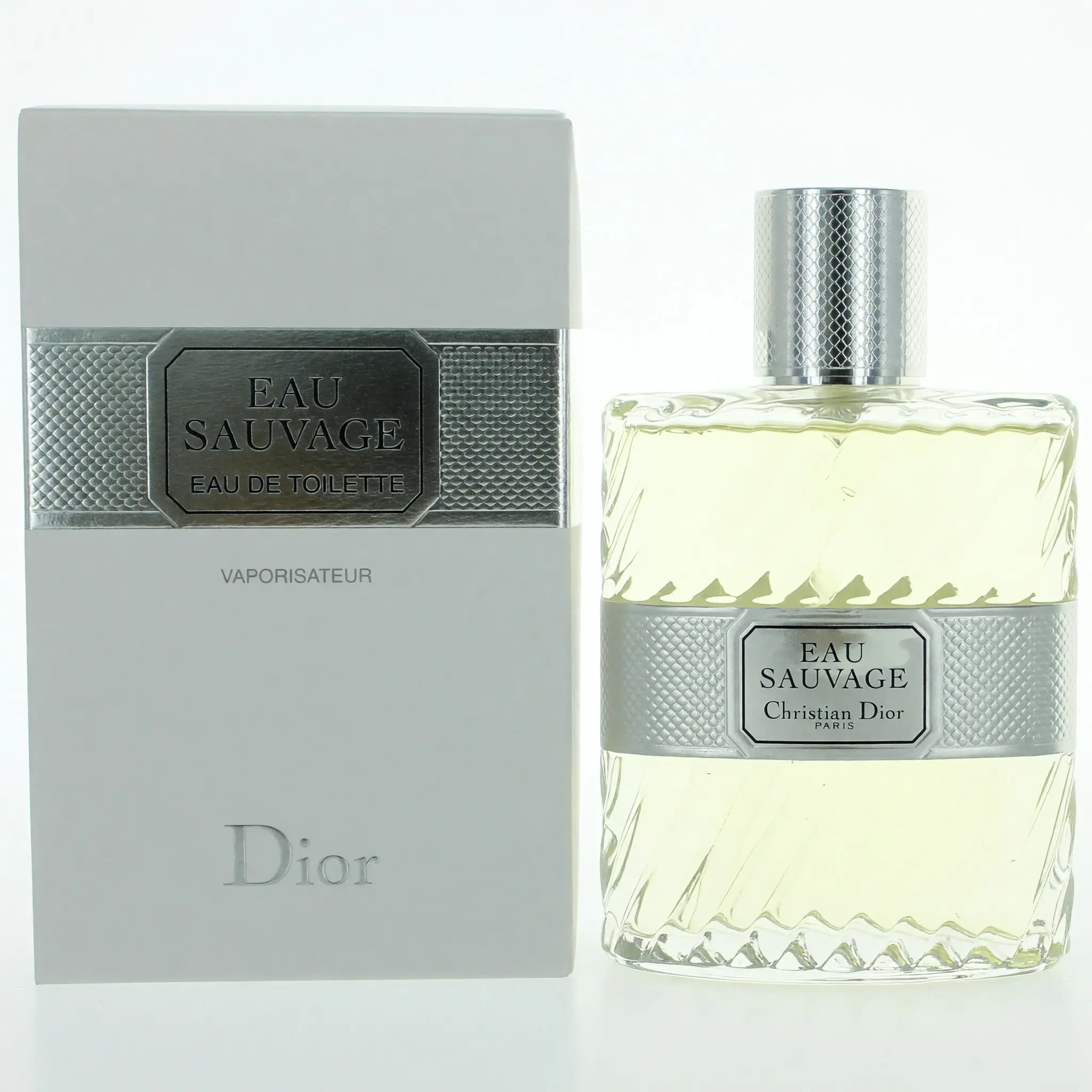 Eau Sauvage by Christian Dior, 3.4 oz EDT Spray for Men, Rosemary, Fresh Perfume, Citrus, Amber, Herbal, Signature Scent, Citrus Blend, Spray On Skin