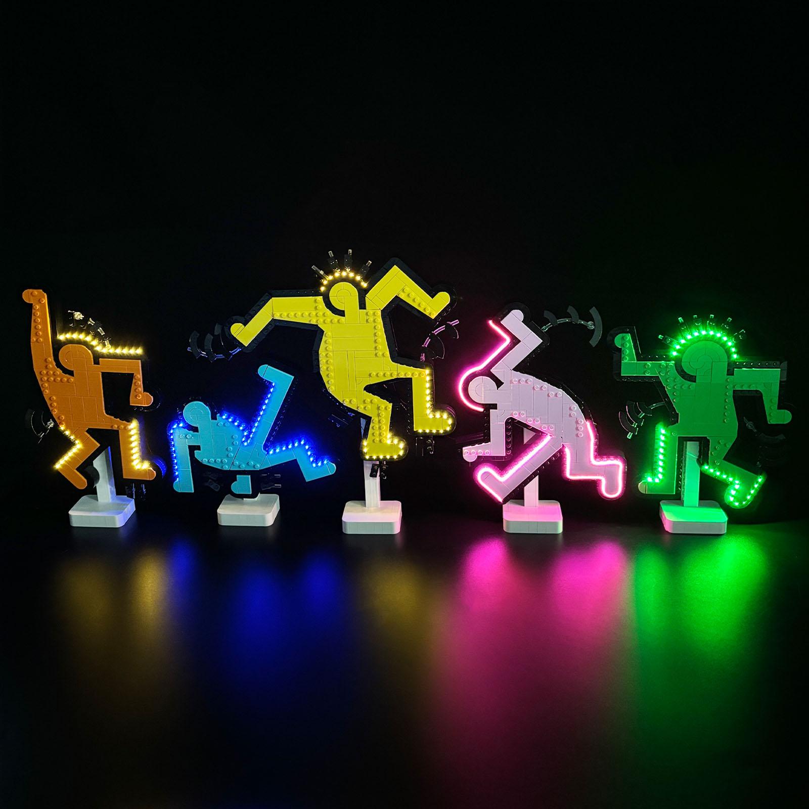 LYBMTWF LED Lighting Kit  for LEGO 31216 Dancing Figures  (Bricks Not Included)