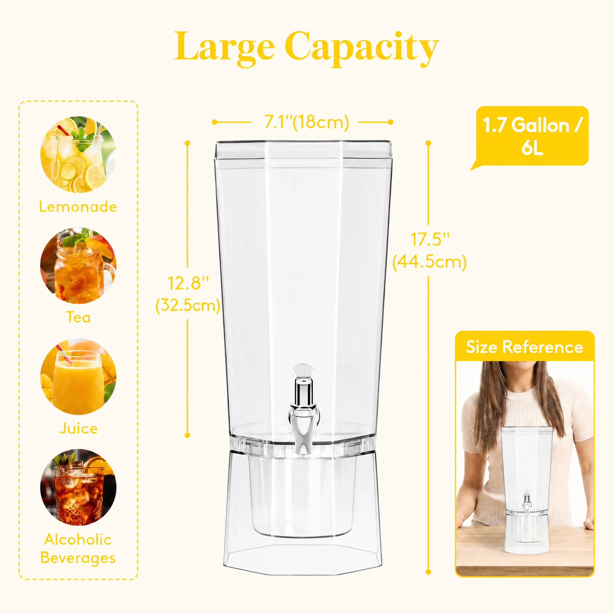 1.7 Gallon (6L) Ice Base