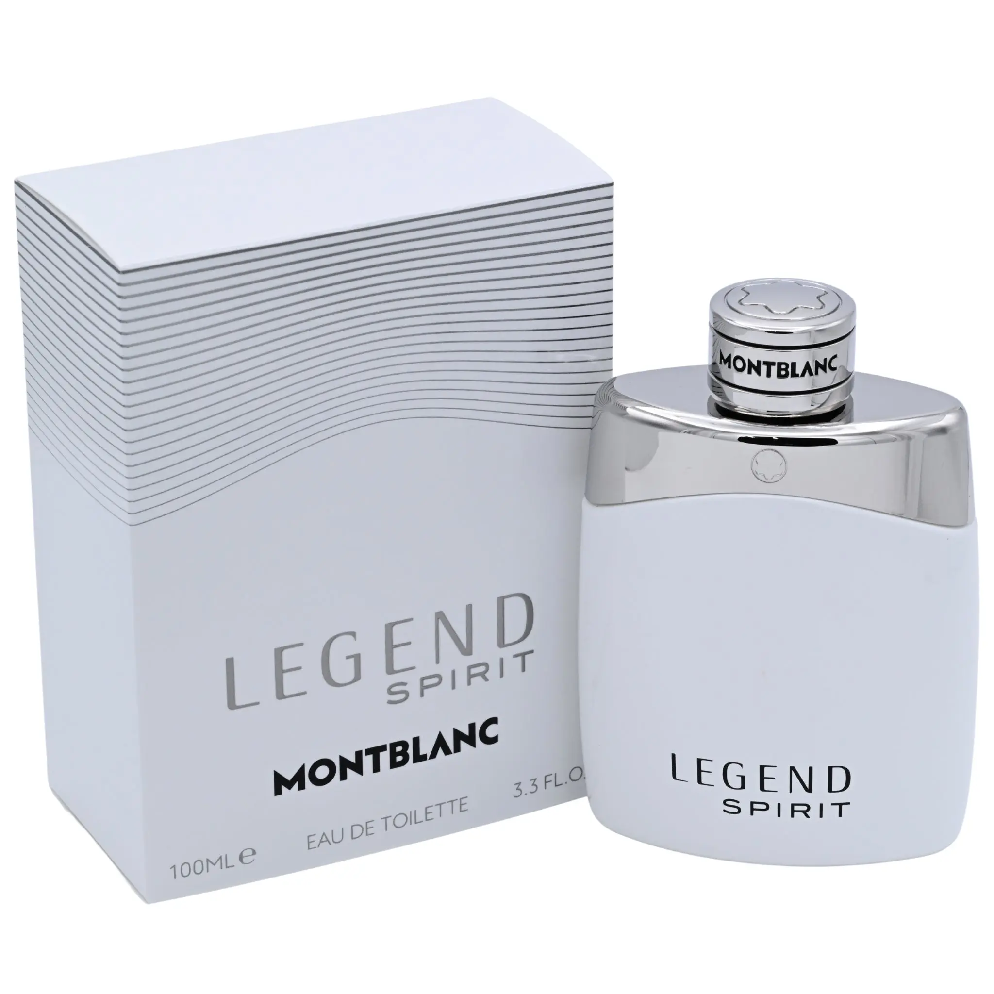 Men's Fragrance Mont Blanc Legend Spirit Eau de Toilette (EDT) - Classic, Elegant, Luxurious Traditional Cologne, 3.4 oz, New in Box