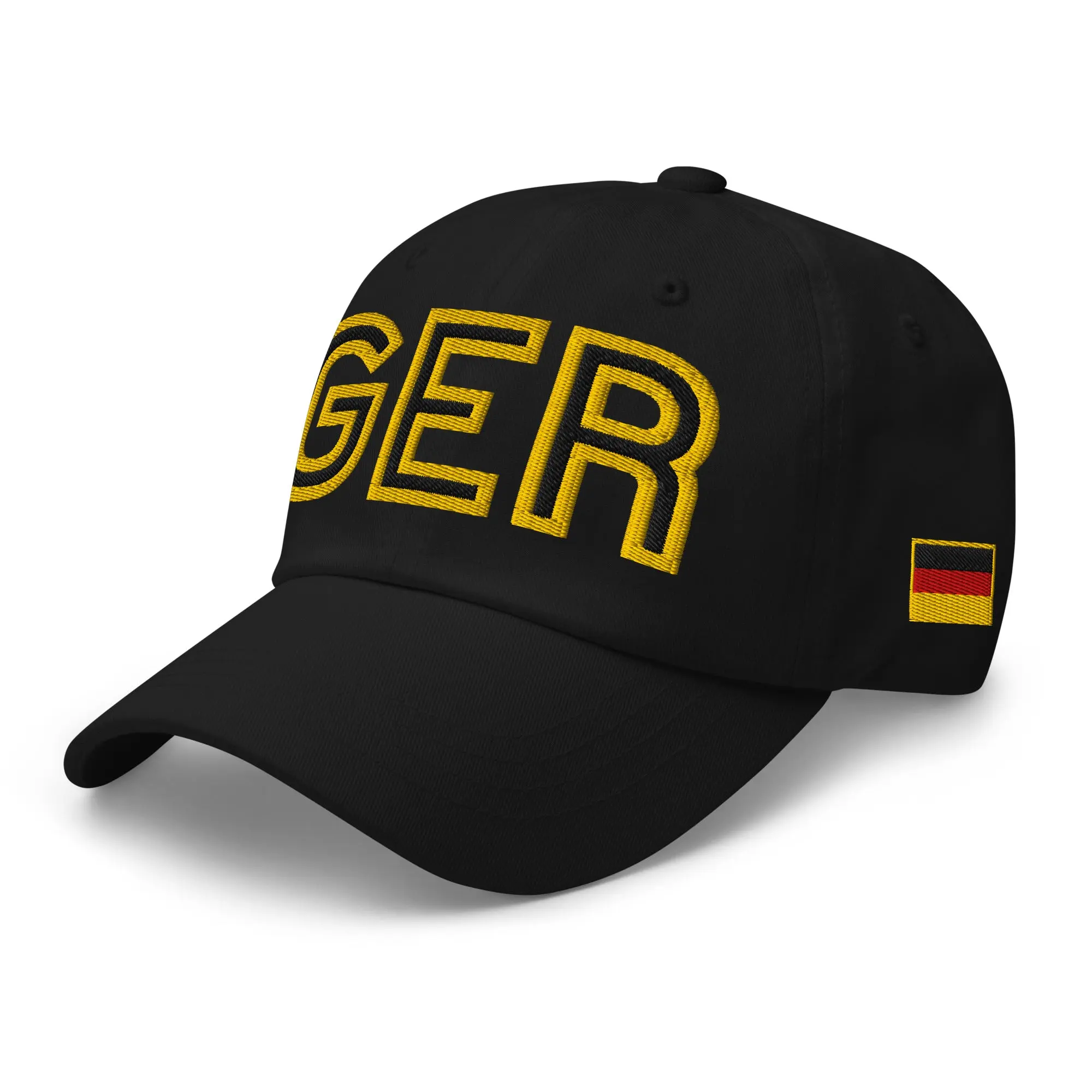 Germany National Flag Retro German Soccer GER Baseball Cap Dad Hat