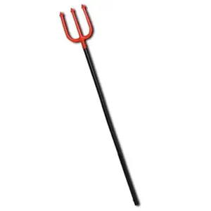 Pitchfork - Devil - Collapsible Handle - 36" Long - Plastic - Costume Accessory