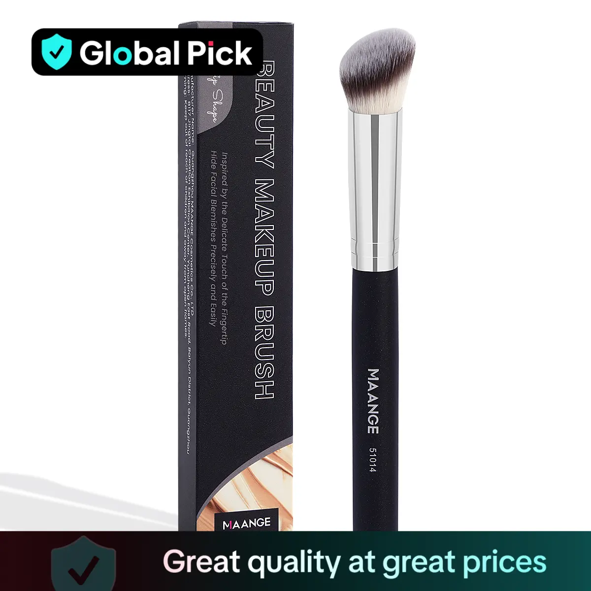 MAANGE Professional Thumb Concealer Brush, Multifunctional Soft Bristles Makeup Brush, Makeup Tools for Women & Girls Daily Makeup