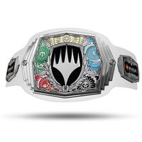 White Leather / Silver Metal