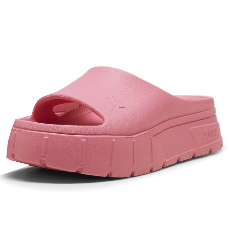 PUMA Womens Mayze Stack Injex Platform Slide Casual Sandals Casual - Pink