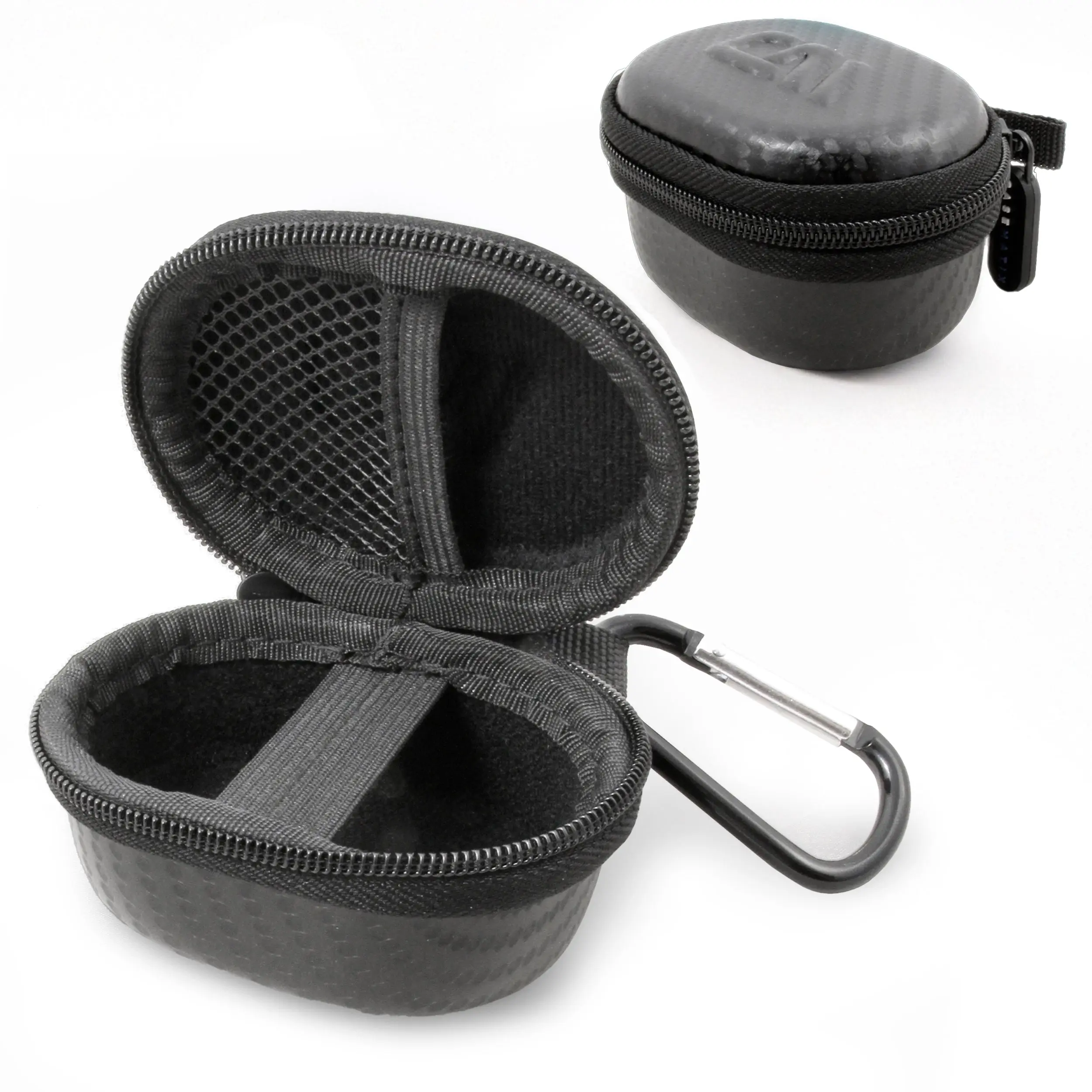 Travel Case Compatible with Beats Solo Buds True Wireless Earbuds – EVA Hard Shell with Carabiner, Compact Earbud Storage (Case Only)