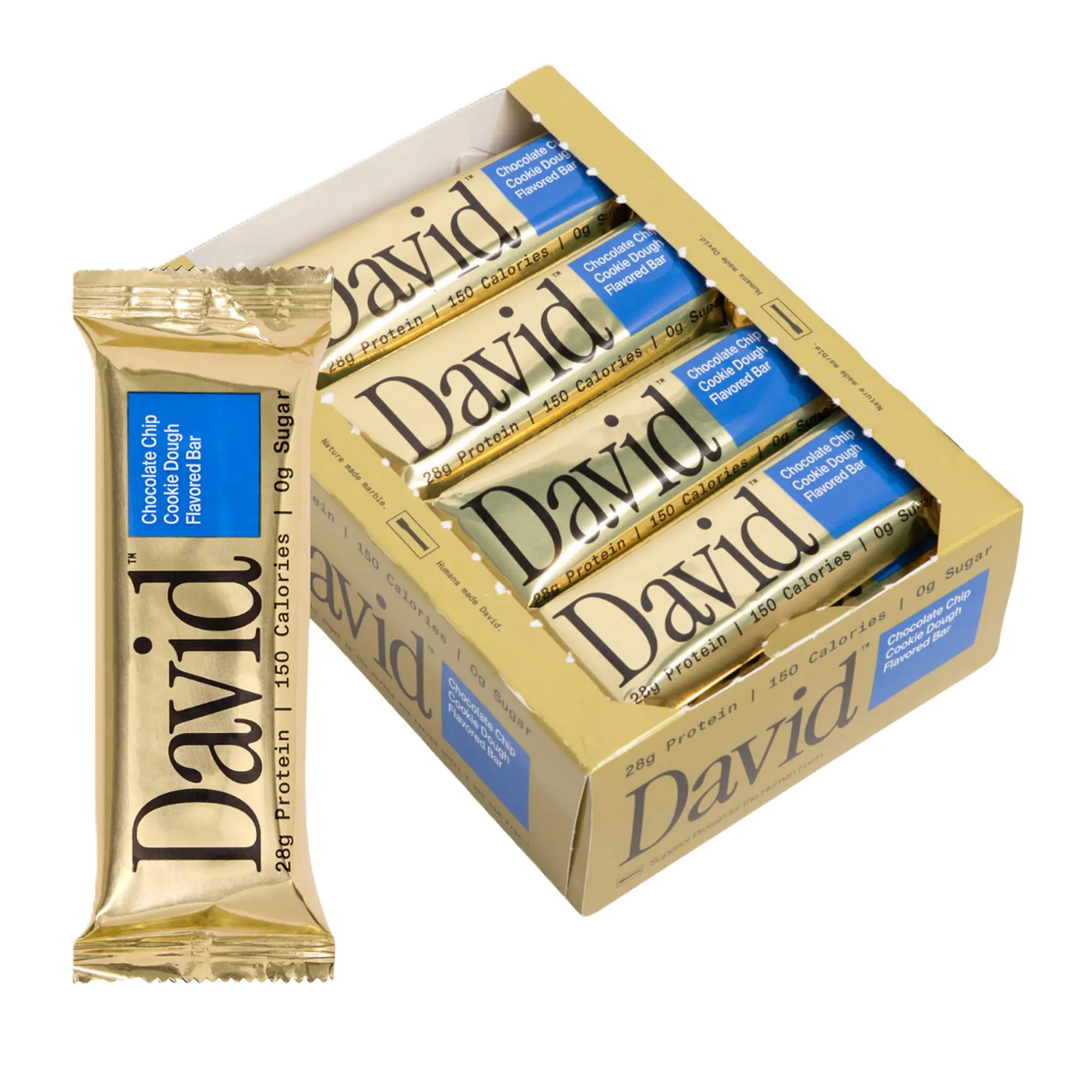 Chocolate Chip Cookie Dough Flavored Bars – 28g Protein 150 Calories 0g Sugar – Includes 12 Bars – High Protein Snack Chocolate Chip Cookie Dough Flavored Bars – 28g Protein 150 Calories 0g Sugar – Includes 12 Bars – High Protein Snack